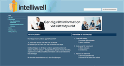 Desktop Screenshot of consulting.intelliwell.com